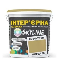 Фарба кольорова латексна інтер'єрна SkyLine 2030-Y10R Мигдаль, 3 л