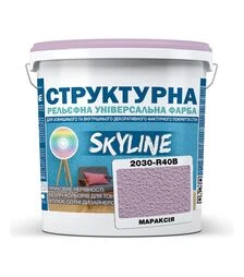 Фарба кольорова структурна SkyLine 2030-R40B Мараксія, 24 кг