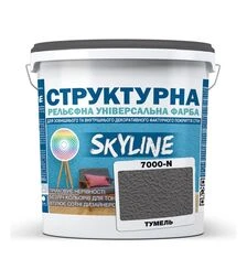 Краска цветная структурная SkyLine 7000-N Тумель, 24 кг