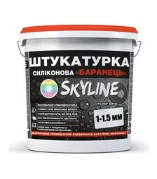 Штукатурка силиконовая Барашек Skyline, зерно 1-1,5 мм, 25 кг