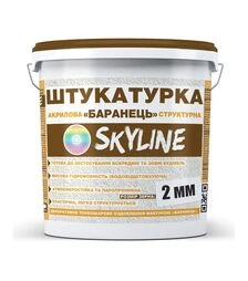 Штукатурка акрилова Баранець Skyline, зерно 2 мм, 7 кг