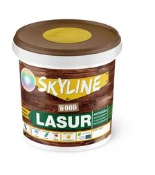 Лазур акрилова декоративно-захисна SkyLine LASUR Wood для обробки дерева Сосна, 0,4 л