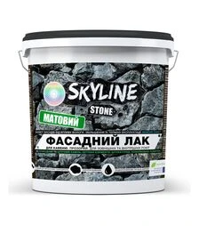 Лак акриловий фасадний SkyLine Stone для каменю Матовий, 3 л