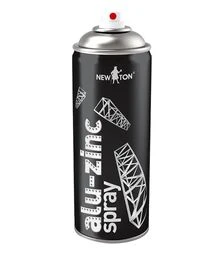 Емаль акрилова New Ton Alu-Zinc Spray, Сірий, 400 мл
