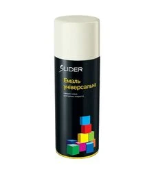 Емаль універсальна SLIDER Color, RAL 1015, Слонова кістка , 400 мл