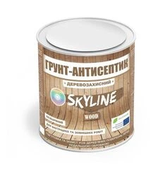 Грунт-антисептик деревозащитный SkyLine Прозрачный, 0,75 л