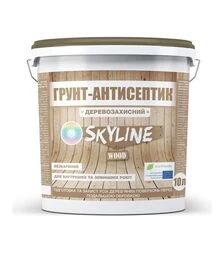 Грунт-антисептик деревозащитный SkyLine Прозрачный, 10 л