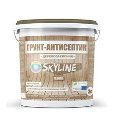 Ґрунт-антисептик деревозахисний SkyLine Прозорий, 3 л