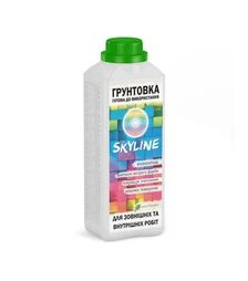 Грунтовка акриловая глубокого проникновения SkyLine Белая, 1 л