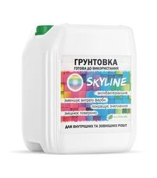 Грунтовка акриловая глубокого проникновения SkyLine Белая, 5 л