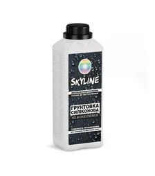 Грунтовка силиконовая высококонцентрированная глубокого проникновения SkyLine Silicone Primer Белая, 1 л