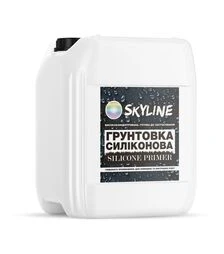 Грунтовка силиконовая высококонцентрированная глубокого проникновения SkyLine Silicone Primer Белая, 10 л