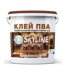 Клей ПВА універсальний водостійкий D2 SkyLine, 3 кг