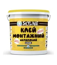 Клей-липучка монтажний акриловий універсальний SkyLine, 3,6 кг