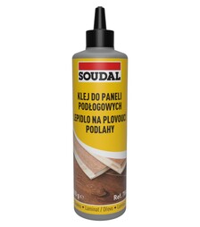 Клей ПВА водостійкий D3 Soudal 70A для паркетних швів, Прозорий, 500 г