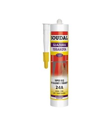 Клей монтажний акриловий Soudal 24A для плитки, Білий, 280 мл
