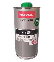 Растворитель Novol Thin 850 Быстрый для акриловых изделий, 500 мл