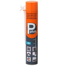 Піна монтажна з адаптером PPLUS Adaptor, всесезонна, Жовта, 430 мл