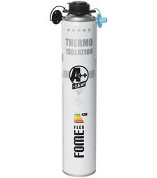 Пена теплоизоляционная Fome Flex Thermoisolation A++, Голубая, 850 мл
