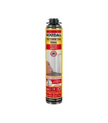 Пена монтажная пистолетная Soudal Окна-Двери, 750 мл