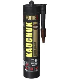 Герметик каучуковий Fome Flex Kauchuk вологостійкий, всесезонний, Коричневий, 300 мл