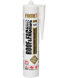 Герметик гібридний Fome Flex Roof&Facade для фасаду, Білий, 300 мл
