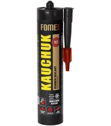 Герметик каучуковий Fome Flex Kauchuk вологостійкий, всесезонний, Червоний, 300 мл