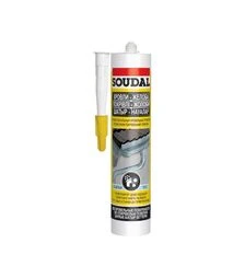 Герметик професійний поліакрилатний Soudal Aquafix покрівельний, Прозорий, 280 мл