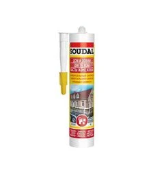 Герметик силіконовий Soudal універсальний, Бежевий, 280 мл