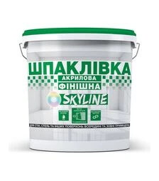 Шпаклівка акрилова фінішна SkyLine Білосніжна, 8 кг