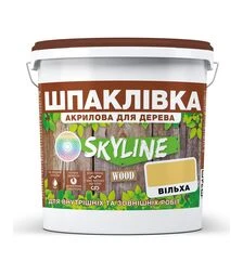 Шпаклівка акрилова SkyLine Wood для дерева Вільха, 7 кг