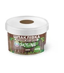 Шпаклівка акрилова SkyLine Wood для дерева Горіх, 400 г