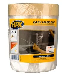 Плівка захисна Easy Mask Film, 550 мм Прозора, 33 м