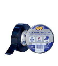 Лента изоляционная HPX 52100, 19 мм Черная, 20 м