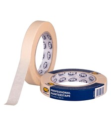 Стрічка малярська HPX 60°С, 19 мм Бежева, 50 м
