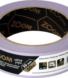 Лента малярная Zoom Sensitive Plus, Фиолетовая (50 м×30 мм)