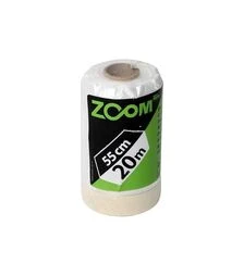 Плівка захисна Zoom з армованою клейкою стрічкою, Прозора (550 мм×20 м)