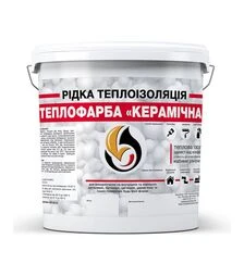 Жидкая теплоизоляция акриловая SkyLine Теплокраска керамическая универсальная Белая 20 л