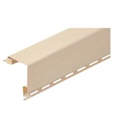 Планка FaSiding Standard/Blockhouse «Зовнішній кут», Мигдаль, 5 шт