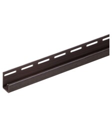 Планка FaSiding Standard/Blockhouse «J-Trim», Коричневий, 20 шт