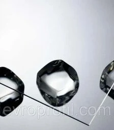 Лист полистирольный TOMO Design гладкий, Прозрачный, 4 мм, 1×1 м