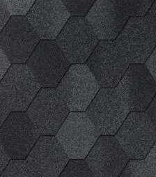 Битумная черепица Number One Hex (52), Dual Black