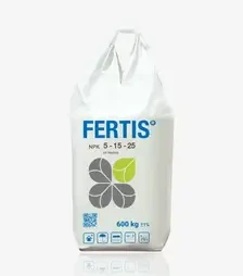 Добриво комплексне Fertis NPK 5-15-25+3,8SO3+0,02B+0,02Zn (Фертіс), 600 кг