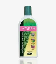 Мікродобриво Для газону від пожовтіння, 0,5 л (Лорен)