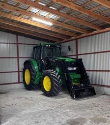 Трактор John Deere 6820 з фронтальним навантажувачем Trima, 2002 р.в, б/в