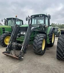 Трактор John Deere 6930 Premium с фронтальным погрузчиком, 2007 г.в, 7091 м/ч, б/у