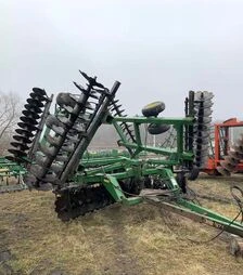 Борона дискова John Deere 637, 9 м, б/в