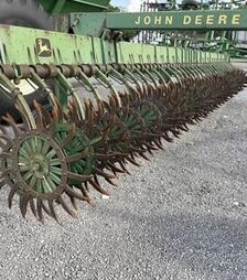 Борона ротаційна John Deere 400, 9 м, з транспортним візком, б/в
