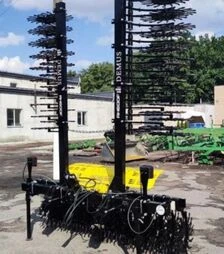 Борона ротаційна Demus RH600F, гідравлічно-складана