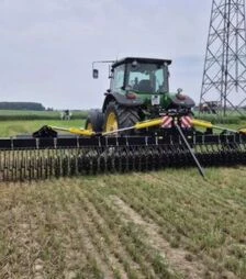 Борона ротаційна Demus RH1200F, гідравлічно-складана